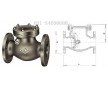 臺灣RING東光鑄鐵法蘭止回閥 FIG.065A/065：