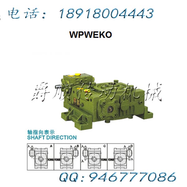 WPWEKO120-175-1/400老式蝸輪蝸桿減速機(jī)