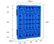 大批量供應(yīng)甘肅陜西寧夏新疆青海吹塑雙面托盤，結(jié)實耐摔廠家直銷