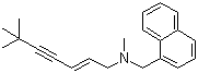 特比萘芬分子結(jié)構(gòu)式