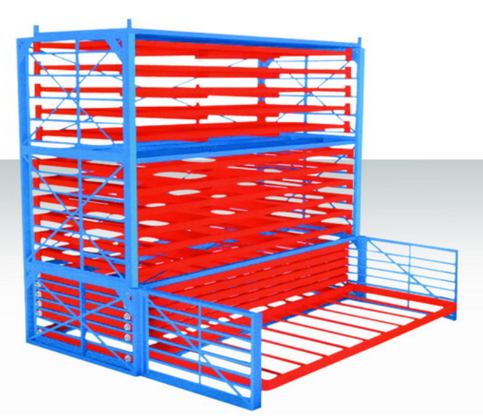 抽屜式放板材貨架 節(jié)省空間 保護(hù)板材劃傷 快速存取